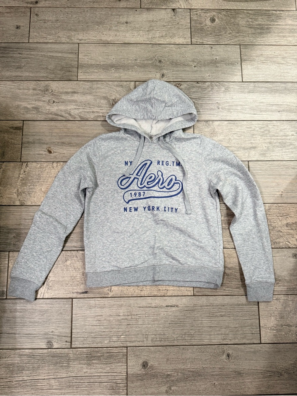 Aeropostale Heather Gray Hoodie